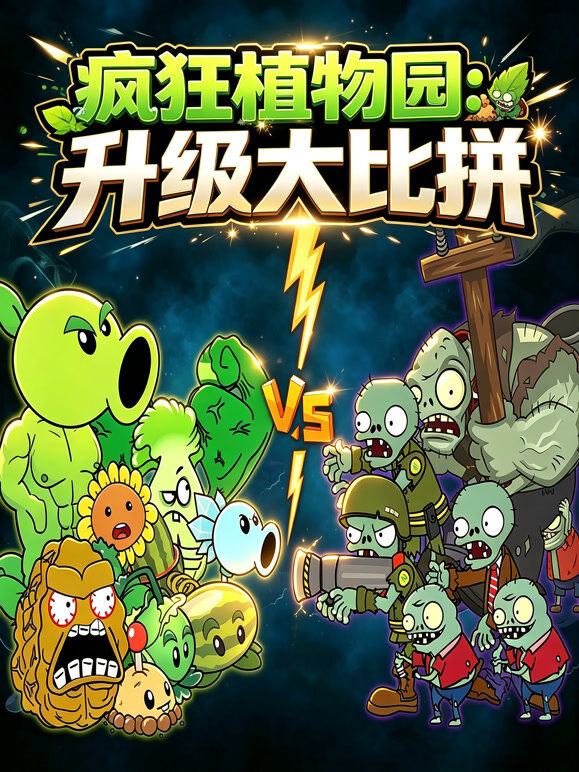 疯狂植物园：升级大比拼