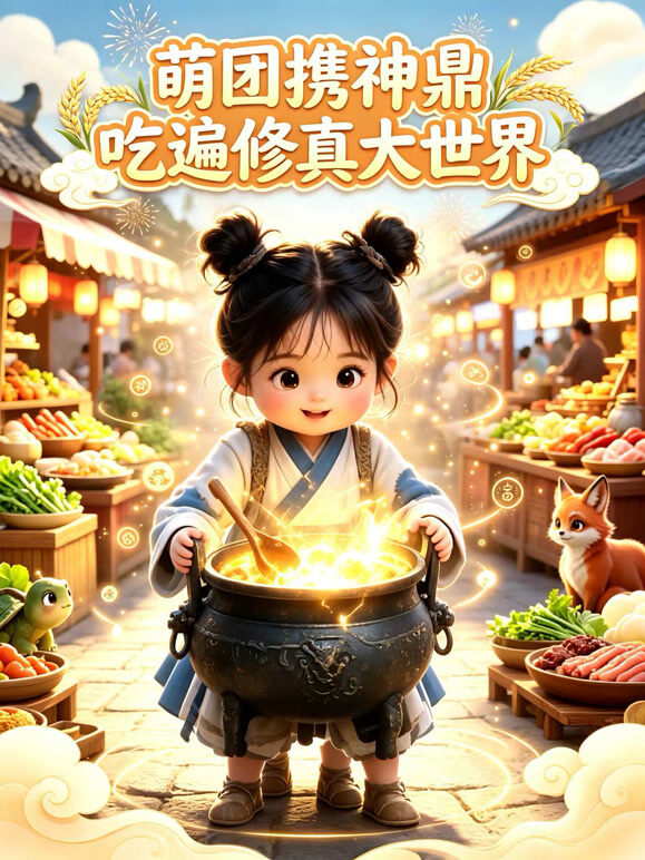 萌团携神鼎，吃遍修真大世界