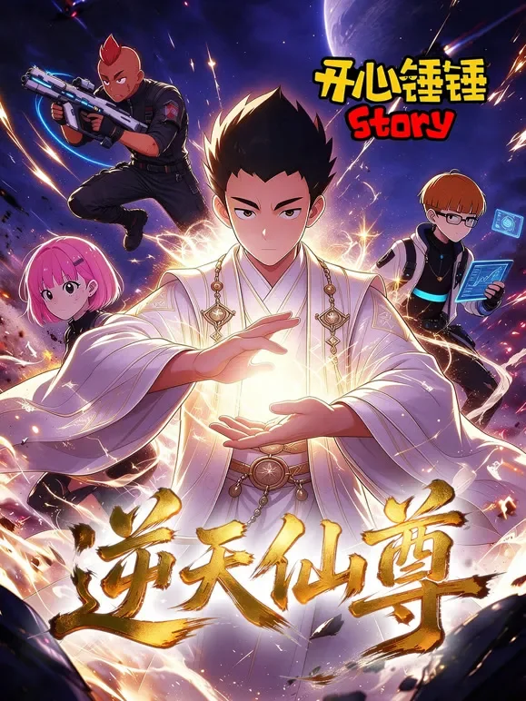 开心锤锤Story：逆天仙尊动漫海报