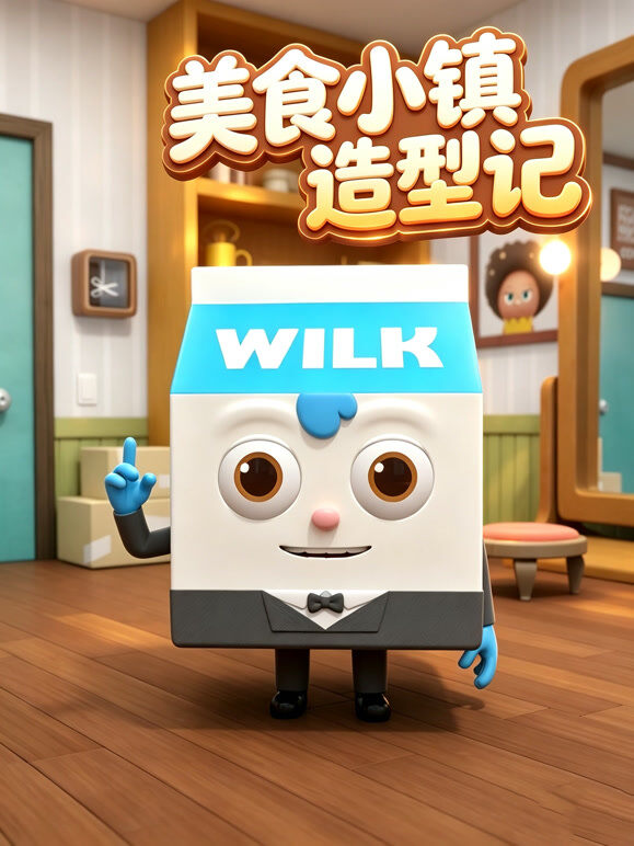 美食小镇造型记