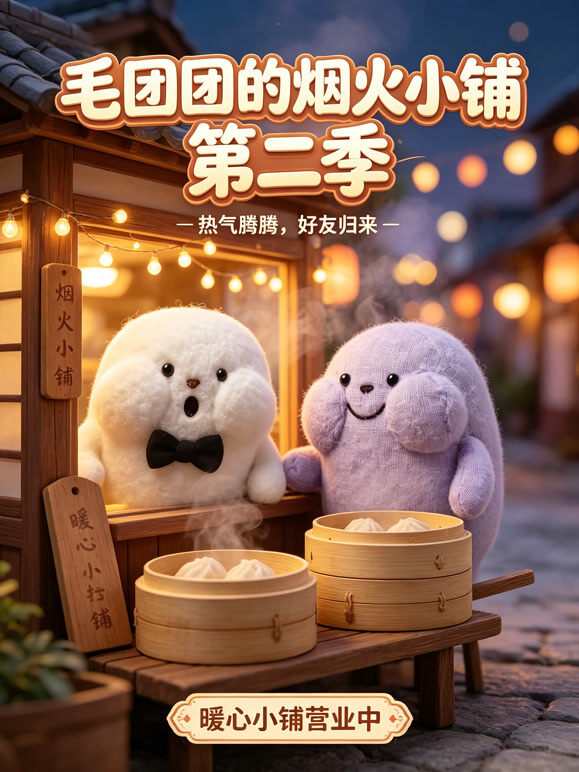 毛团团的烟火小铺第二季