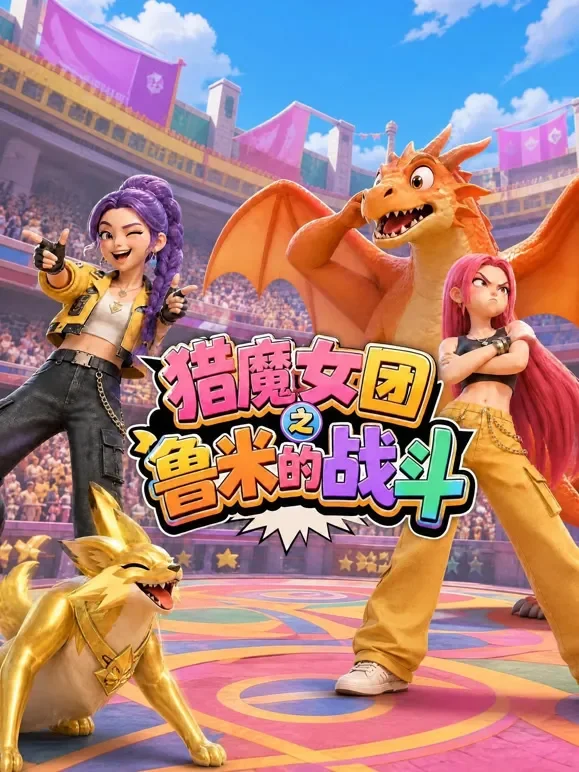 猎魔女团之鲁米的战斗动漫海报