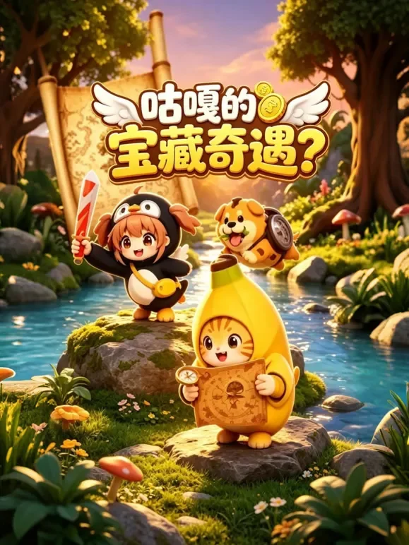 咕嘎的宝藏奇遇动漫海报