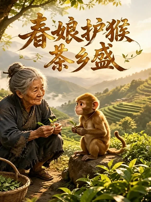 春娘护猴茶乡盛动漫海报