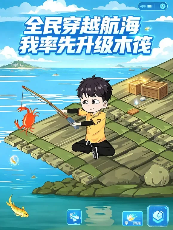 民穿越航海我率先升级木筏动漫海报