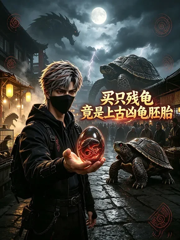 买只残龟，竟是上古凶龟胚胎动漫海报