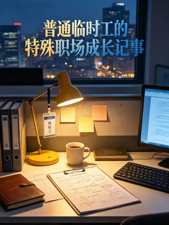 普通临时工的特殊职场成长记事动漫海报