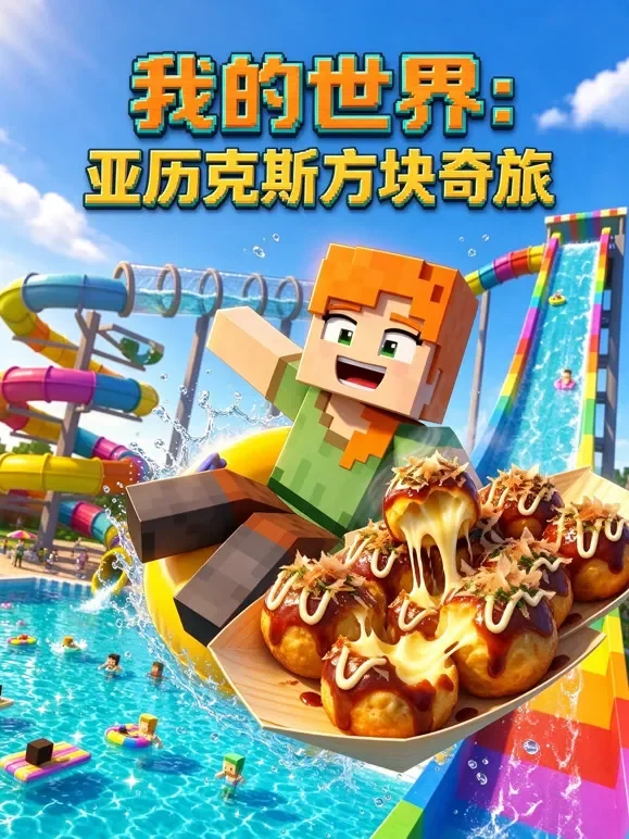我的世界：亚历克斯方块奇旅动漫海报