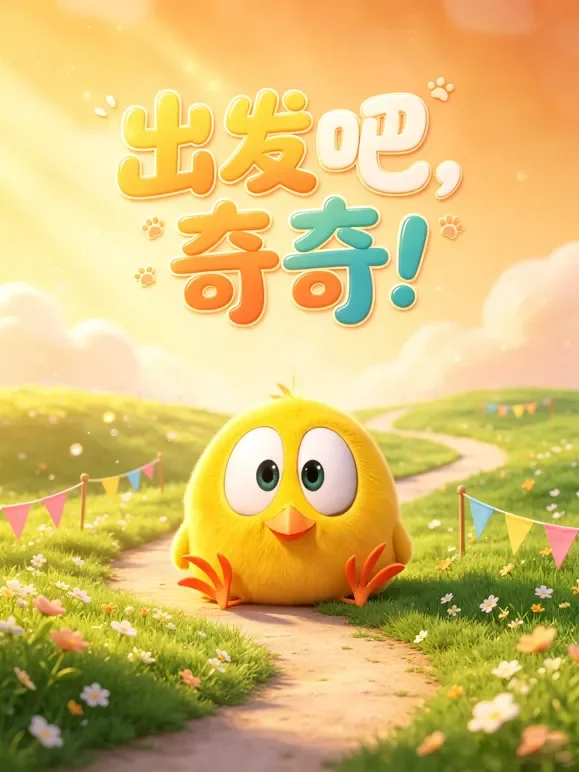 出发吧，奇奇！动漫海报