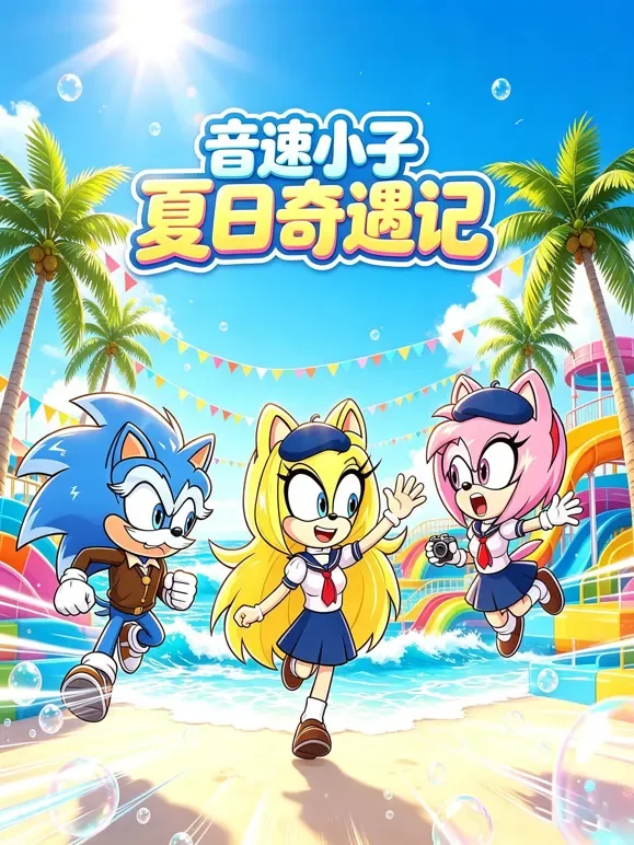 音速小子夏日奇遇记动漫海报