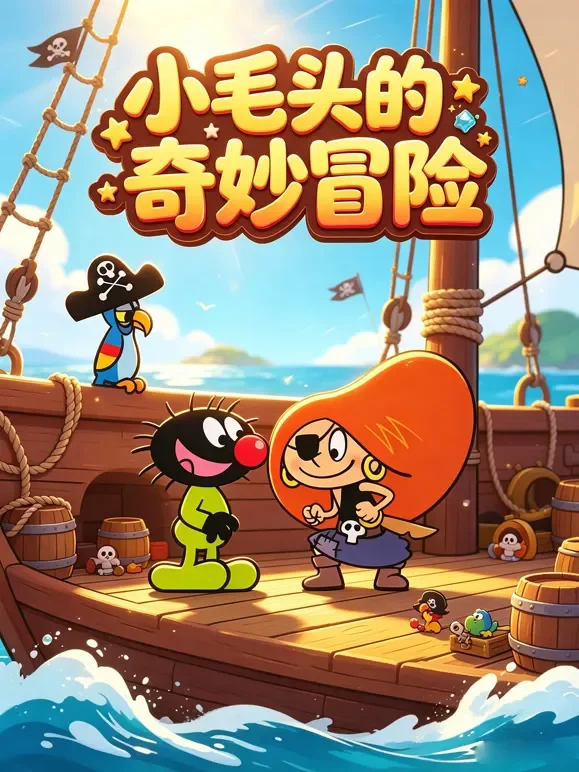 小毛头的奇妙冒险动漫海报