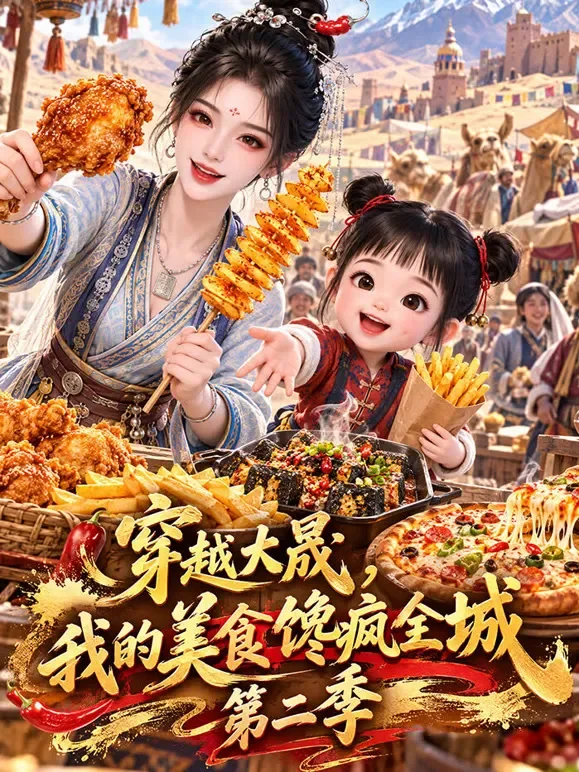 穿越大晟，我的美食馋疯全城第二部动漫海报