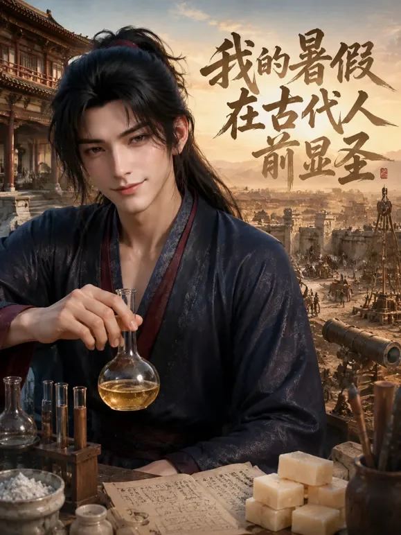 我的暑假在古代人前显圣动漫海报