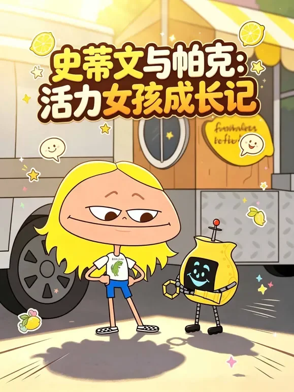 史蒂文与帕克：活力女孩成长记动漫海报