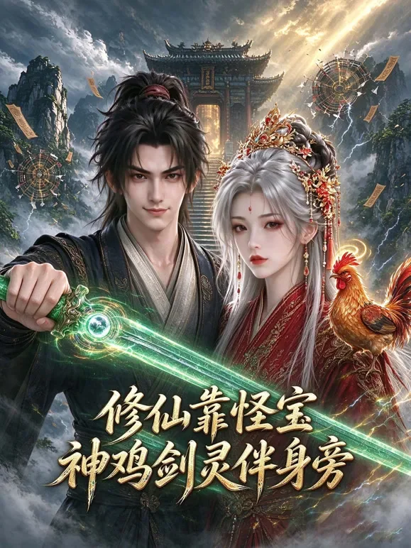 修仙靠怪宝，神鸡剑灵伴身旁动漫海报