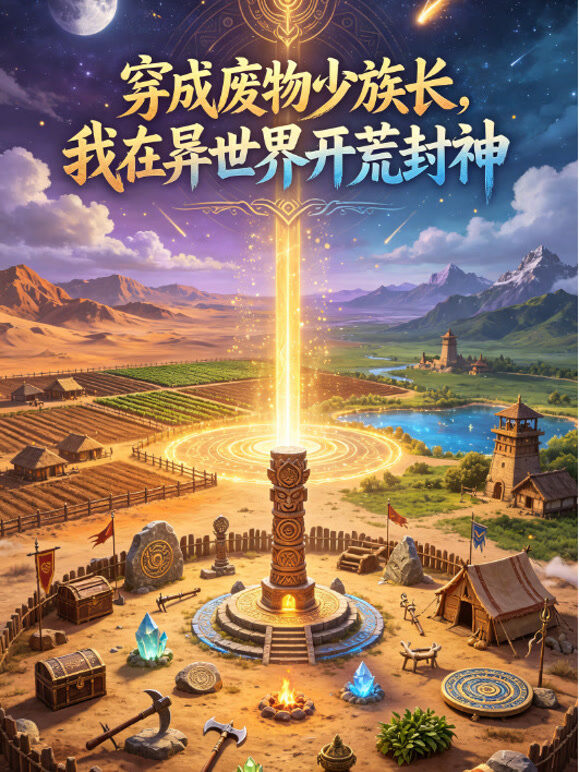 穿成废物少族长，我在异世界开荒封神