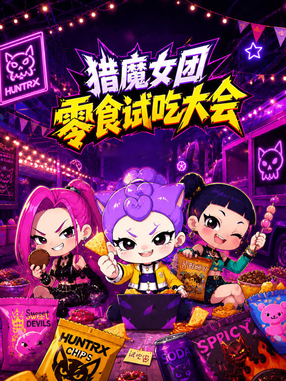 猎魔女团零食试吃大会