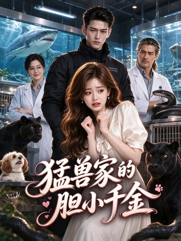猛兽家的胆小千金动漫海报