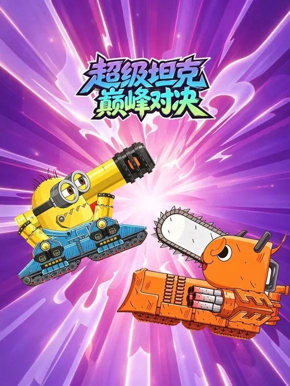 超级坦克巅峰对决动漫海报