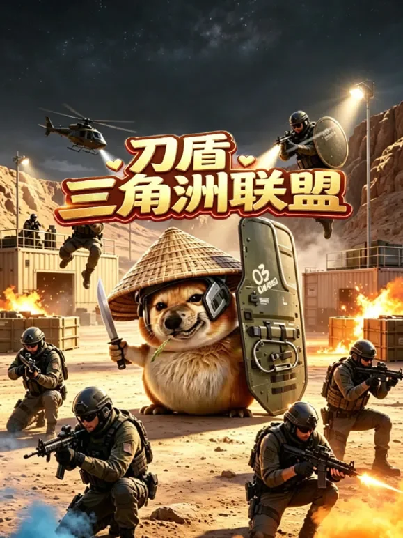 刀盾三角洲联盟动漫海报