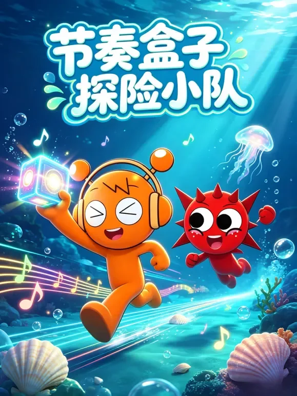 节奏盒子探险小队动漫海报