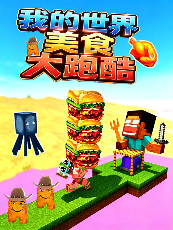 我的世界美食大跑酷