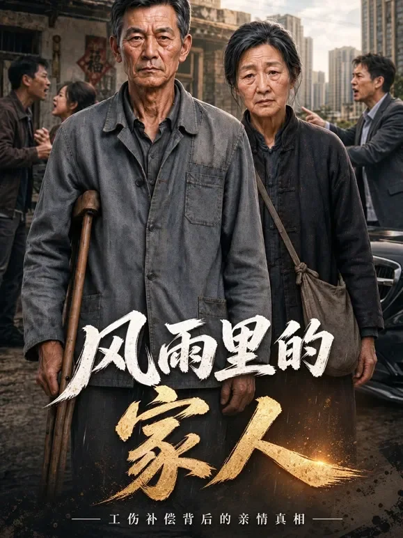 风雨里的家人动漫海报