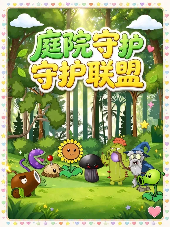 庭院守护联盟动漫海报