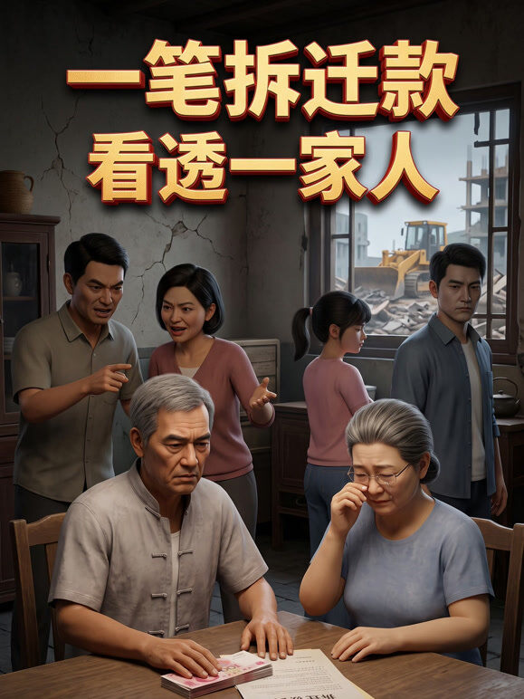 一笔拆迁款，看透一家人