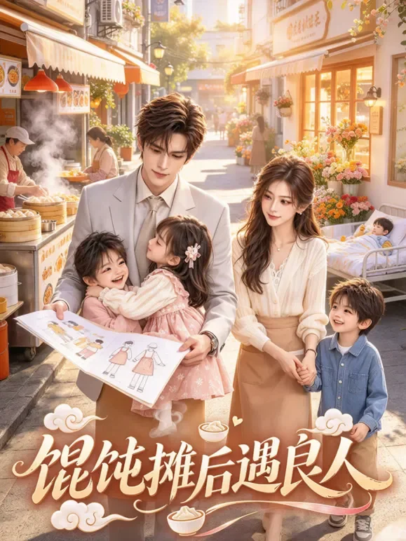 馄饨摊后遇良人动漫海报