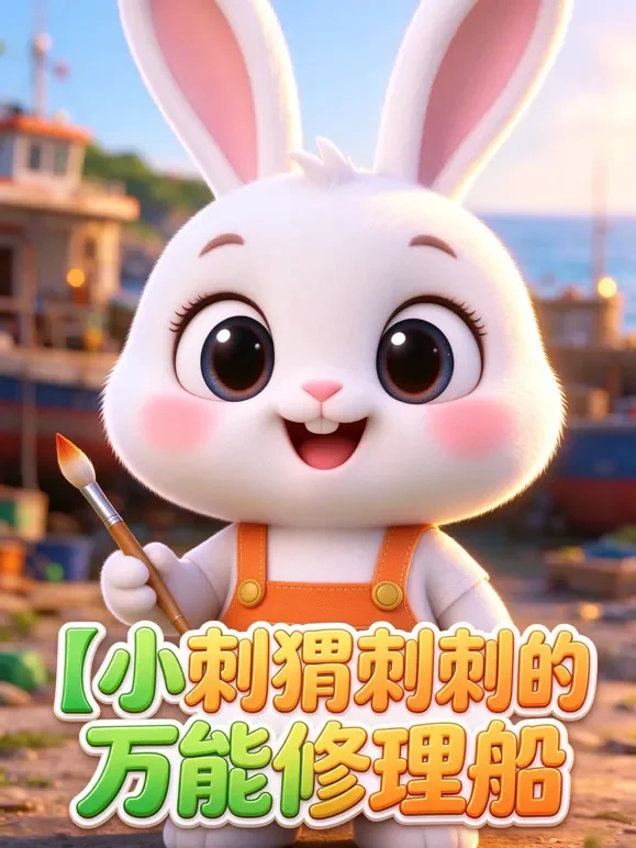 小刺猬刺刺的万能修理船动漫海报