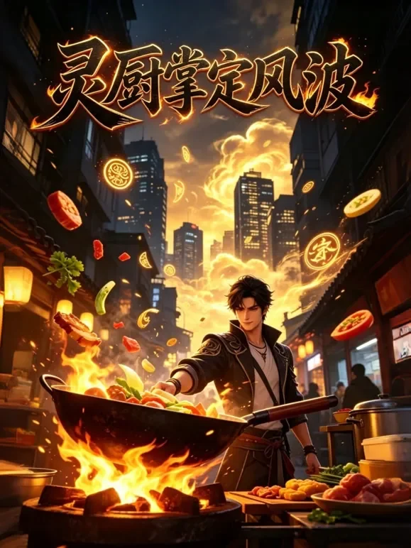 灵厨掌定风波动漫海报