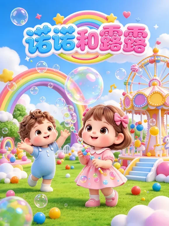 诺诺和露露动漫海报