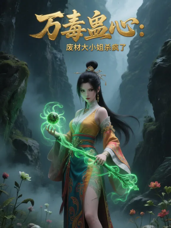 万毒蛊心：废材大小姐杀疯了动漫海报