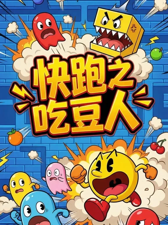 快跑之吃豆人动漫海报