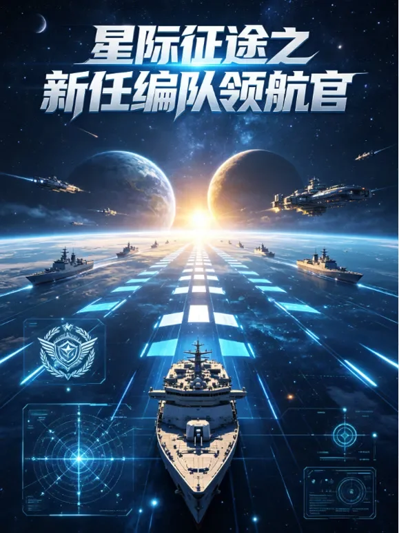 星际征途之新任编队领航官动漫海报