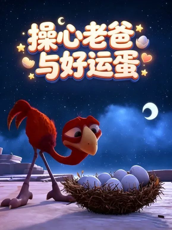 操心老爸与好运蛋动漫海报