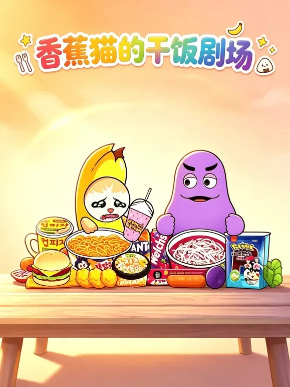 香蕉猫的干饭剧场动漫海报