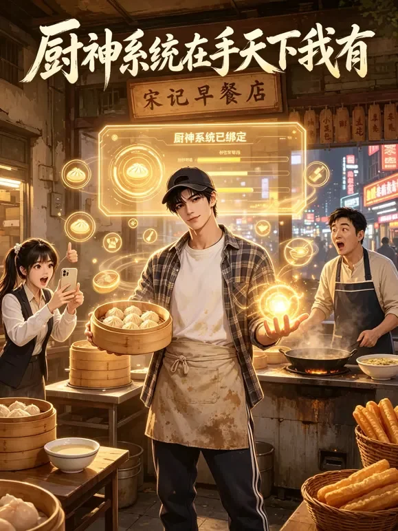 厨神系统在手天下我有动漫海报