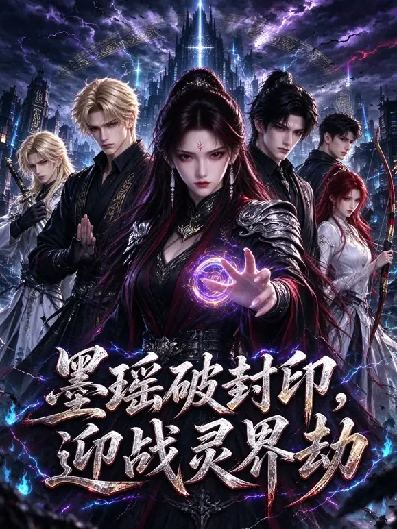 墨瑶破封印，迎战灵界劫动漫海报