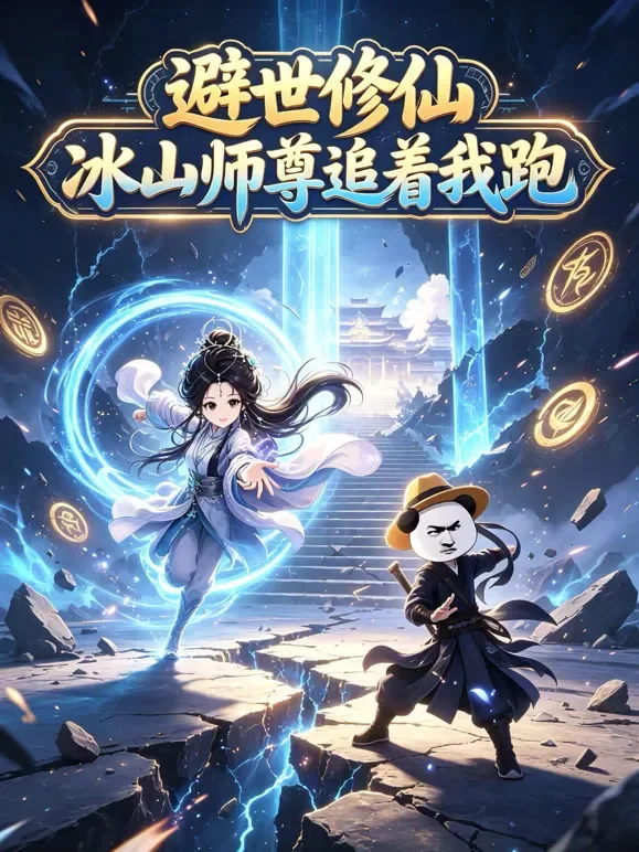 避世修仙，冰山师尊追着我跑动漫海报