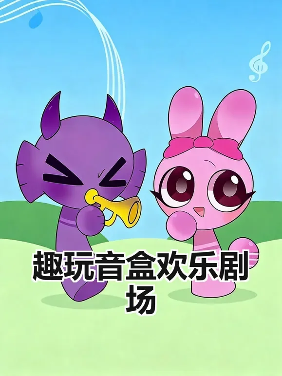 趣玩音盒欢乐剧场动漫海报