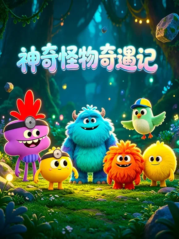神奇怪物奇遇记动漫海报