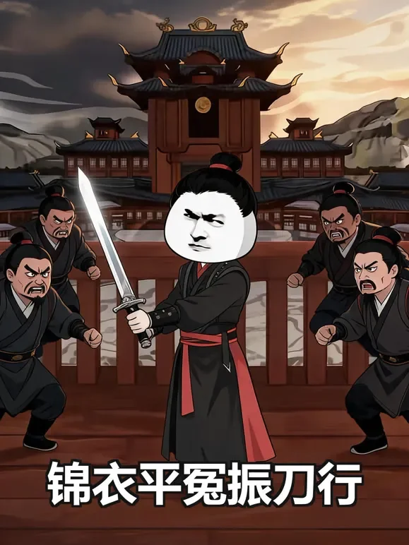 锦衣平冤振刀行动漫海报