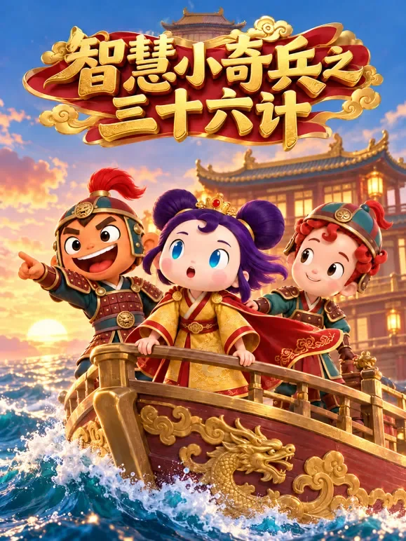 智慧小奇兵之三十六计动漫海报
