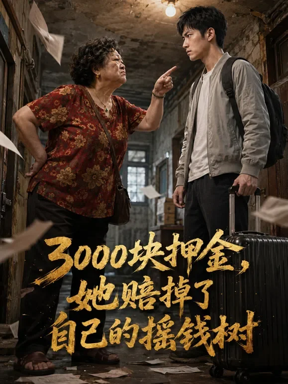 3000块押金，她赔掉了自己的摇钱树动漫海报