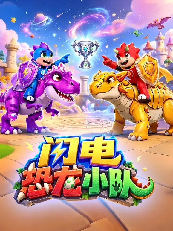 闪电恐龙小队动漫海报