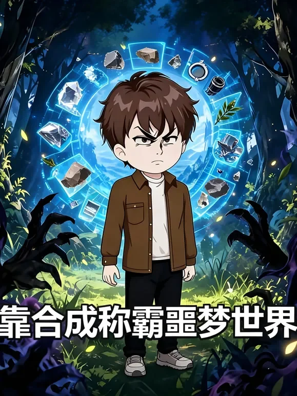 靠合成称霸噩梦世界动漫海报