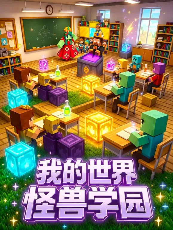 我的世界怪兽学园动漫海报