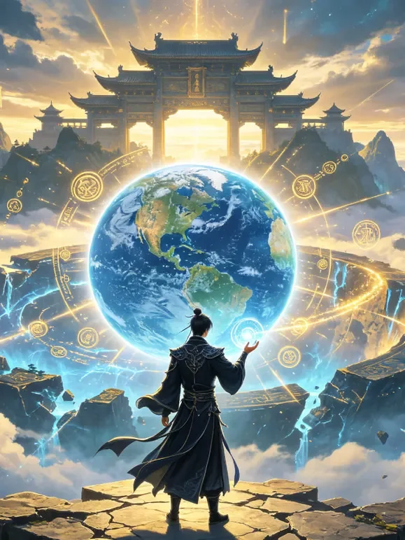 地球成了我的修炼外挂动漫海报